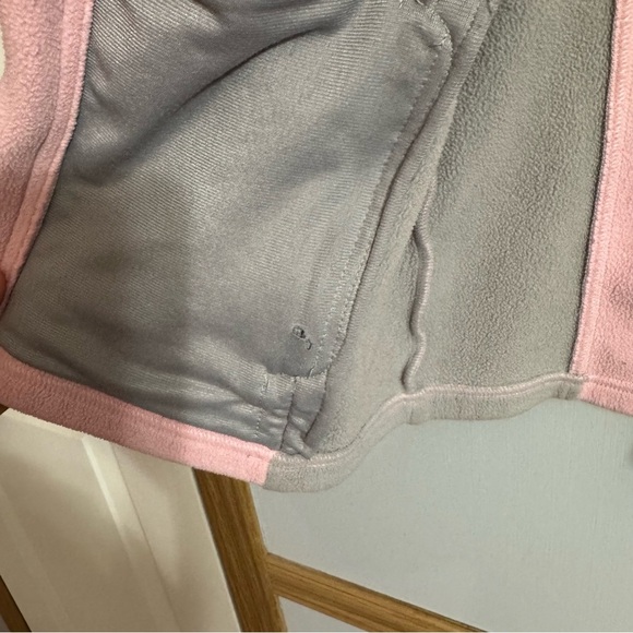 The North Face Pink and Gray Fleece Jacket Size Large - Picture 8 of 9